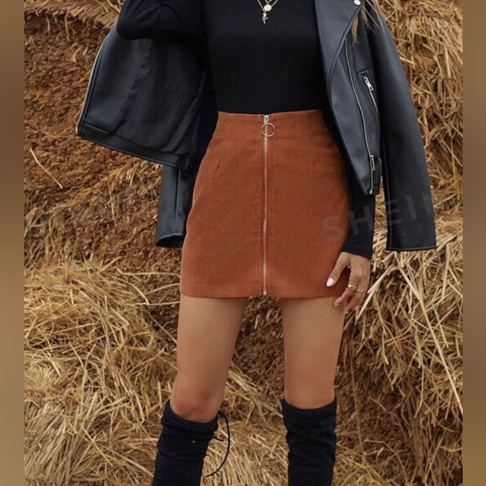 Shein Corduroy Skirt